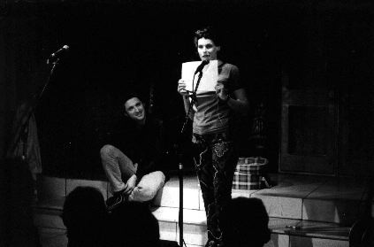 Deborah playing show and tell