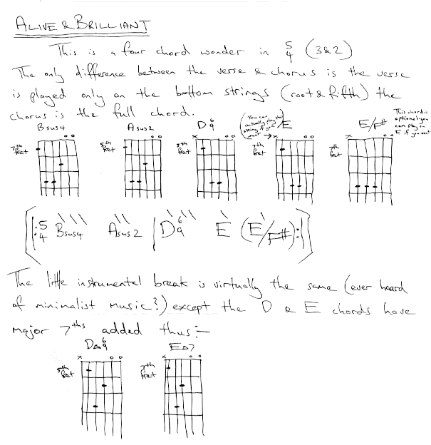 Alive and Brilliant Chords