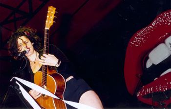 Deborah with Guitar